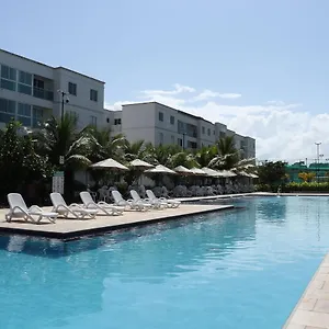 Apartamento Luxuoso apartamento Palm Village frente à piscina 3 quartos com 1 suíte Porto de Galinhas 3A12, Pôrto das Galinhas